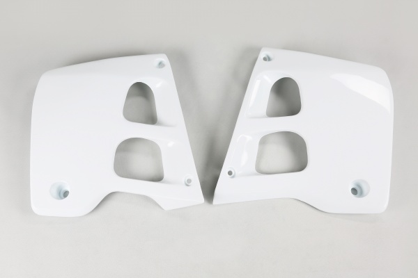 Radiator Covers white for Honda CR 125 R 2T (1991-92) - CR 250 R 2T (1990-91)